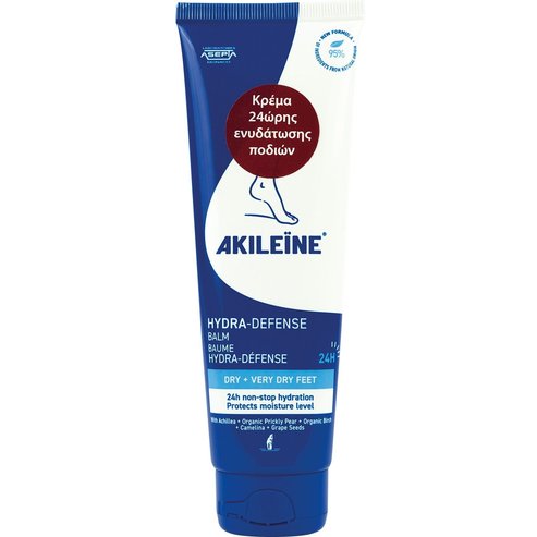 Akileine Hydra Defence Dry & Very Dry Feet Balm 125ml