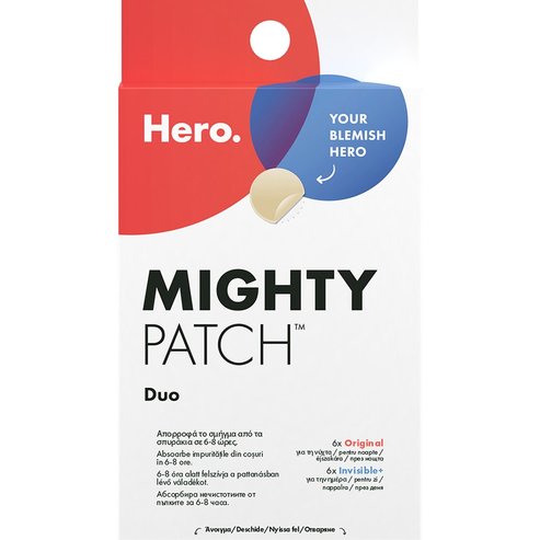 Hero. Mighty Patch Duo The Original 6 бр & Invisible+ 6 бр