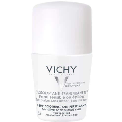 Vichy Deodorant дезодорант roll-on за чувствителна и раздразнена кожа 50ml