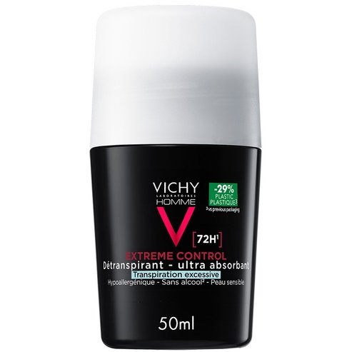 Vichy Homme 72h Extreme Control Antiperspirant Roll-on 50ml