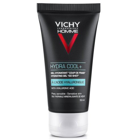 Vichy Homme Hydra Cool+ Хидратиращ гел с хиалуронова киселина за лице и очи 50ml