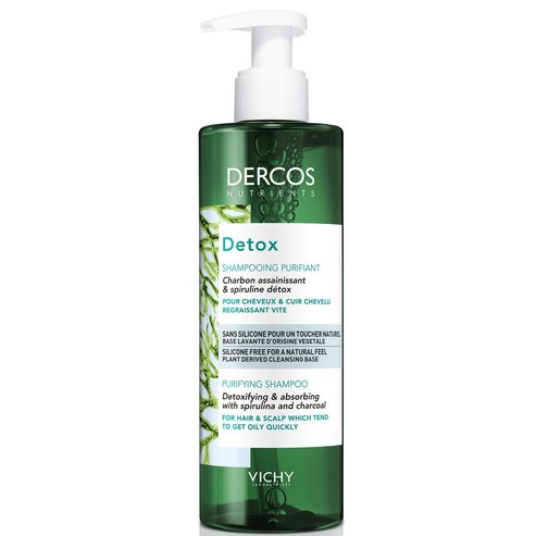 Δώρο Vichy Dercos Nutrients Detox Shampooing Purifiant Εξισορροπητικό Σαμπουάν Αποτοξίνωσης για Λιπαρά Μαλλιά & Τριχωτό 100ml