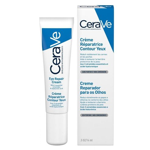CeraVe Eye Repair Cream Възстановяващ крем за очи за тъмни кръгове и чанти 14ml