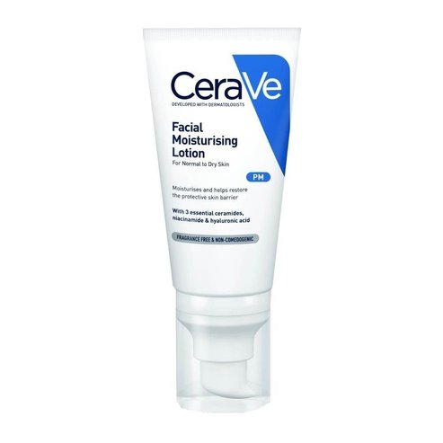 CeraVe Facial Moisturising Lotion Хидратиращ крем за лице за нормална суха кожа 52ml