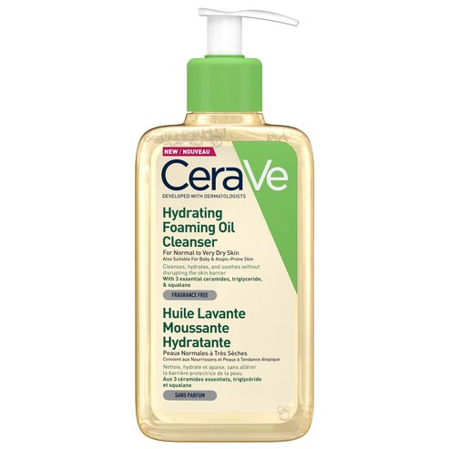 Cerave Hydrating Foaming Oil Cleanser 473ml