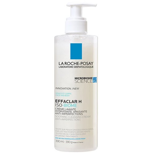 La Roche-Posay Effaclar H Iso-Biome Soothing Cleansing Cream 390ml