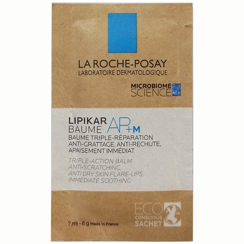 La Roche-Posay Lipikar Baume AP+M Проба омекотяващ балсам с тройно действие срещу сърбеж, кърмачета, деца, възрастни 7ml