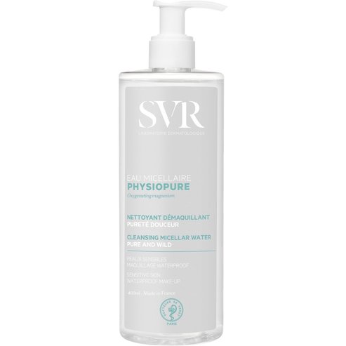 SVR Physiopure Cleansing Micellar Water с помпа 400ml