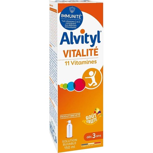 Alvityl Vitalite 11 Vitamins 150ml Fruits Flavor