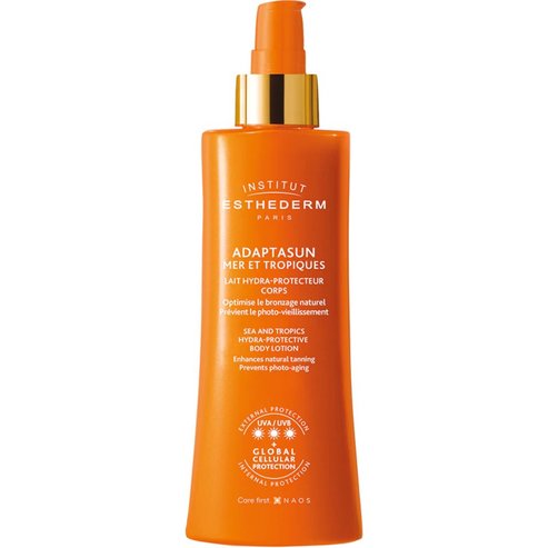 Institut Esthederm Adaptasun Sea & Tropics Hydra-Protective Body Lotion Лосион за тяло за защита и естествено загар 200мл