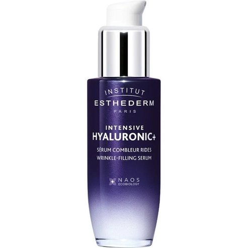 Institut Esthederm Intensive Hyaluronic+ Wrinkle-Filling Serum Серум за лице с интензивно действие срещу бръчки & фини линии с три типа хиалуронова киселина 30ml