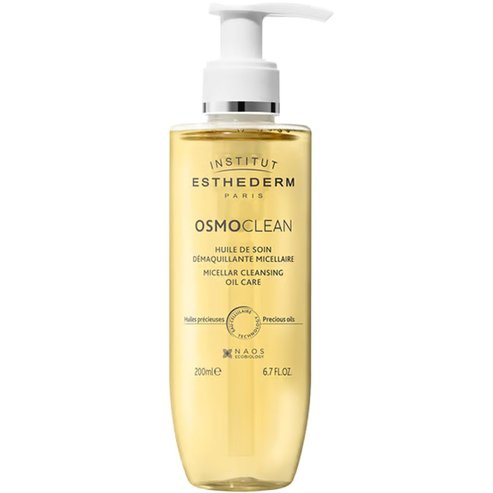 Institut Esthederm Osmoclean Micellar Cleansing Oil Мицеларно почистващо масло за лице за ефективно премахване на грим & запазване на кожната бариера 200ml