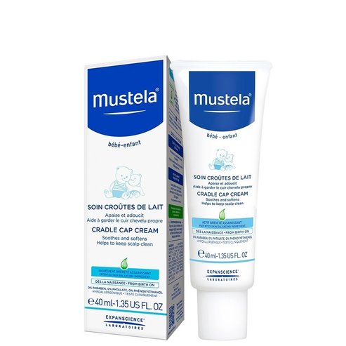 Mustela Cradle Cap Cream Успокояващ крем за Ninida 40ml