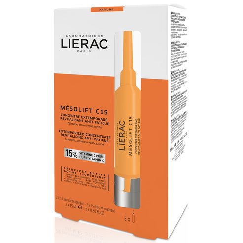 Lierac Mesolift C15 Антиуморен концентрат за кожа, активиран с първата употреба 2x15ml