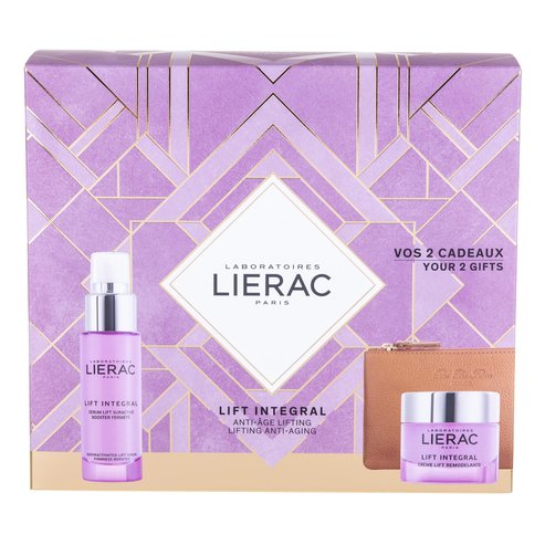 Lierac Promo Lift Integral Serum 30ml & free gift Lift Integral Cream 50ml & Rue des Fleurs Кожен портфейл