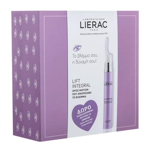 Lierac Promo Box Lift Integral Serum Yeux & Paupieres 15ml & подарък Lift Integral Creme 15ml, Cica-Filler Serum 10ml