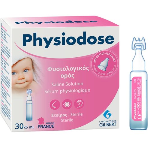 Physiodose Sterile Saline Solution Ampules 150ml (30x5ml)