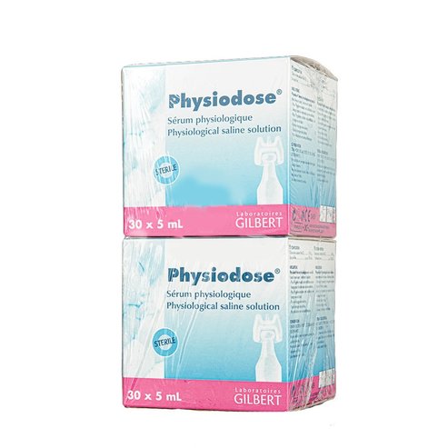 Physiodose Set Φυσιολογικός Ορός σε Αμπούλες 2x(30x5ml)