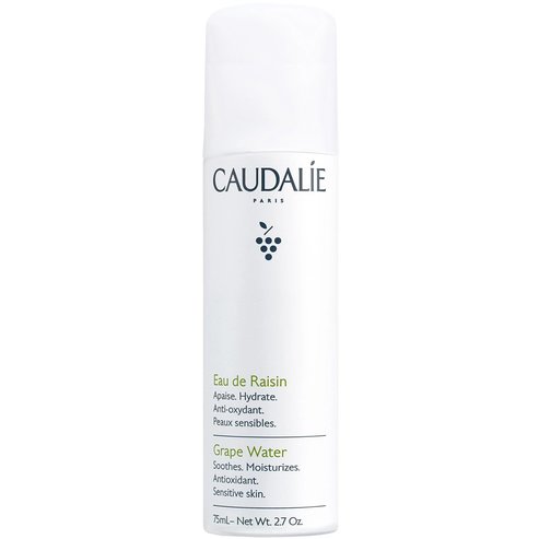 Caudalie Grape Water Spray Успокояваща вода в спрей за хидратация и ревитализация, подходяща за чувствителна кожа 75ml Travel Size