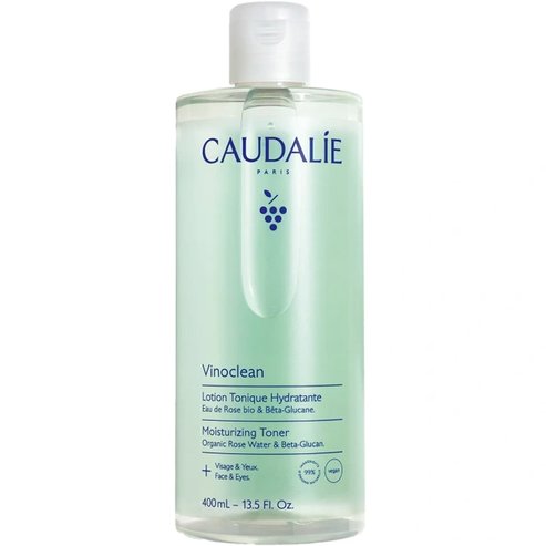 Caudalie Vinoclean Moisturizing Face & Eye Toner Хидратиращ Почистващ Лосион за Лице & Очи с Био Розова Вода 400ml
