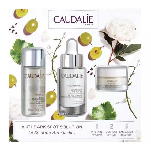 Caudalie Promo Vinoperfect Serum Eclat 30ml & Concentrated Brightening Eclat 50ml & Dark Spot Correcting Night Cream 15ml