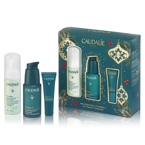 Caudalie Πακέτο Προσφοράς Vinergetic C+ Vitamin C Energy Serum 30ml & Eye Cream 5ml & Vinoclean Instant Foaming Cleanser 50ml