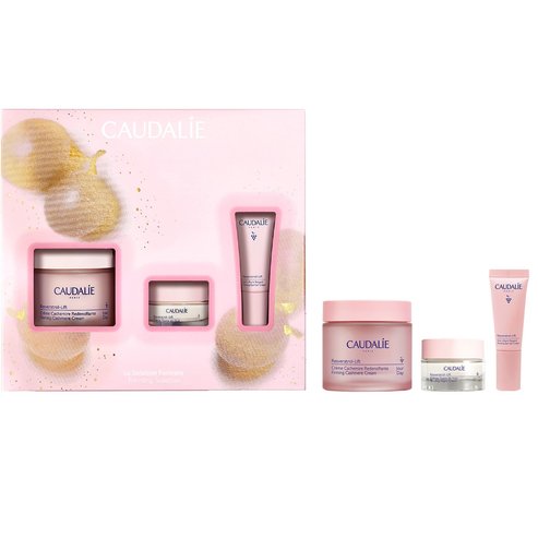 Caudalie Promo Resveratrol-Lift Firming Cashmere Cream 50ml & Подарък Firming Night Cream 15ml & Подарък Firming Eye Gel Cream 5ml