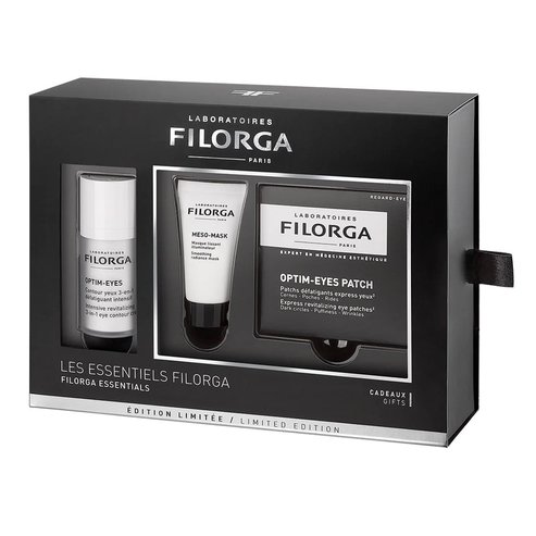 Filorga PROMO PACK Optim-eyes Revitalizing Cream 15ml & подарък Meso-Mask Radiance Mask 15ml &подарък Optim-Eyes Patch 2 Парчета