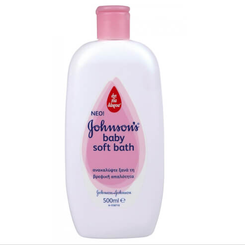 Johnson\'s Baby Soft Bath Нежен бебешки душ гел 500ml