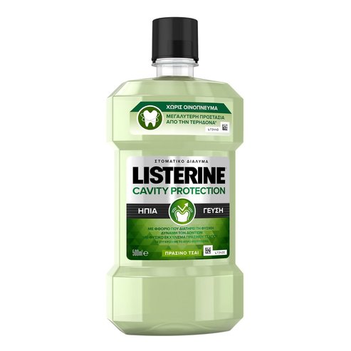 Listerine Cavity Protection Вода за уста за защита от кариес със зелен чай 500ml