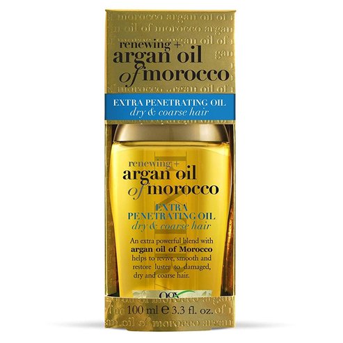 OGX Argan Oil of Morocco Extra Penetrating Oil Скъпоценно богато възстановяващо масло върху суха, увредена коса 100ml