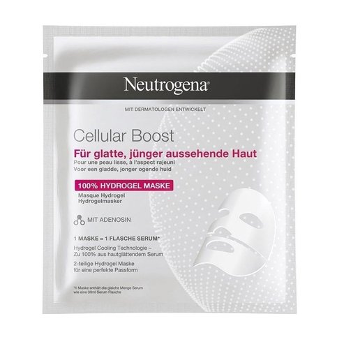 Neutrogena Cellular Boost 100% Hydrogel Mask Овлажняваща маска срещу стареене 30ml
