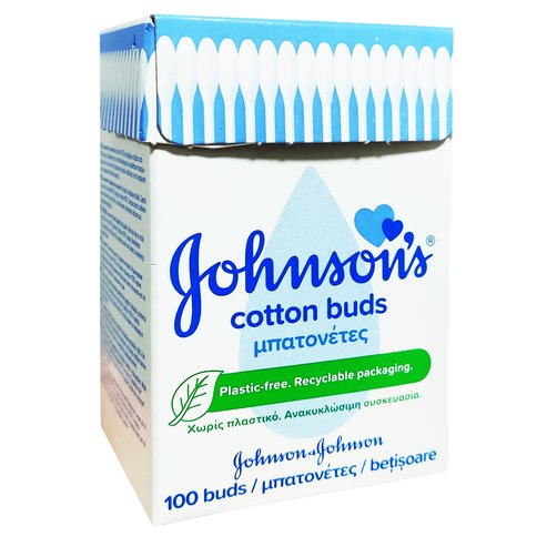 Johnson\'s Baby Cotton Buds 100 броя