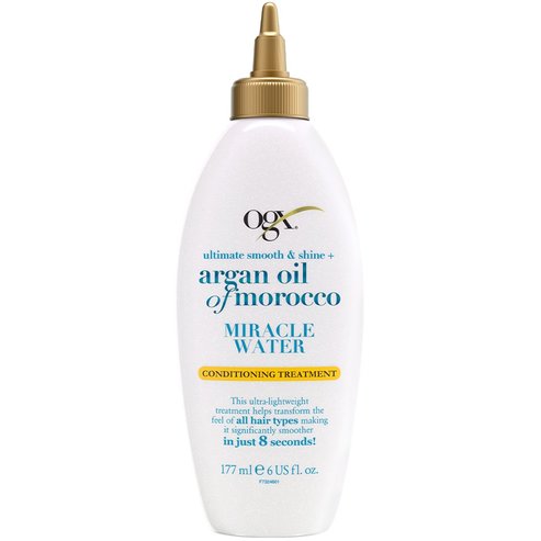 OGX Ultimate Smooth & Shine Argan Oil of Morocco Miracle Water Conditioning Treatment 177ml