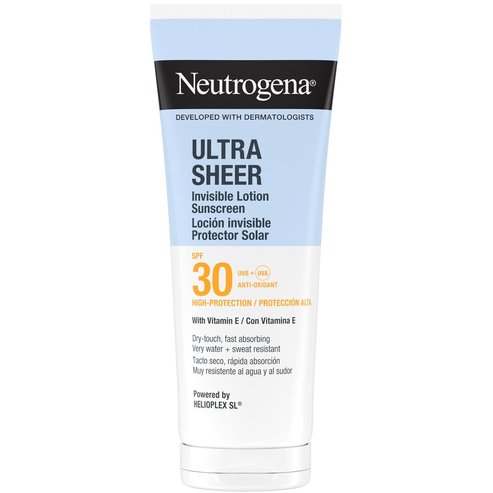 Neutrogena Ultra Sheer Sunscreen Invisible Spf30 Lotion 200ml