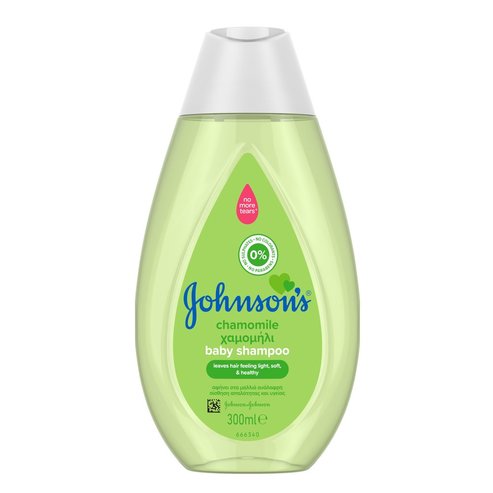 Johnson\'s Baby Shampoo Chamomile Бебешки шампоан с лайка за усещане за мекота и здраве върху косата 300ml