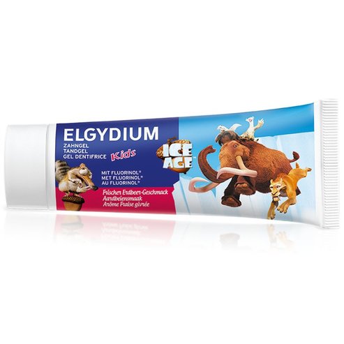 Elgydium Kids Toothpaste детска паста за зъби с вкус на ягода, 500ppm, 50мл