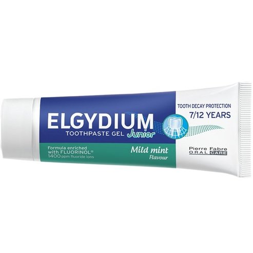 Elgydium Junior Sweet Mint Детска паста за зъби с лек вкус на мента 7-12 години 50ml