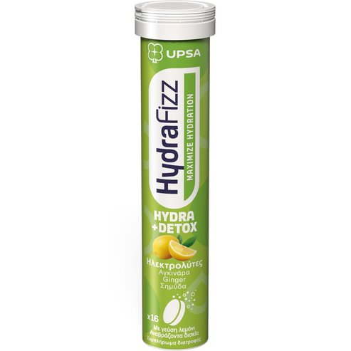 Upsa Hydrafizz Detox Hydrolytes 16 Effer.tabs