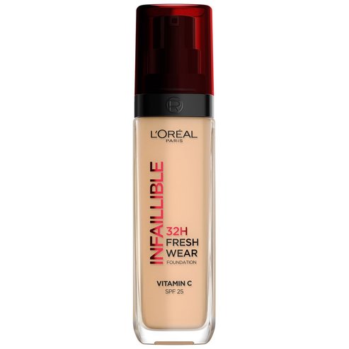 L\'oreal Paris Infaillible 32H Fresh Wear Foundation Vitamin C Spf25+, 30ml - 225 Beige Sand