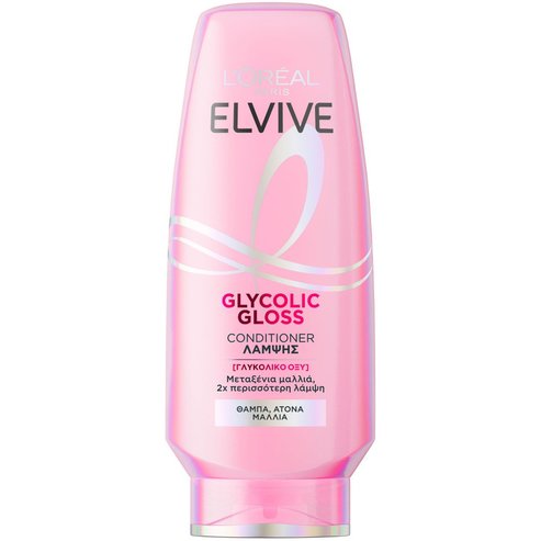 L\'Oreal Paris Elvive Glycolic Gloss Conditioner Балсам с гликолова киселина за блясък на матова и безжизнена коса 300ml