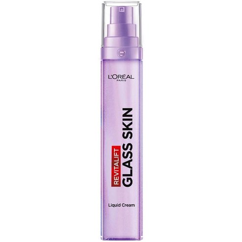 L\'Oreal Paris Revitalift Filler Glass Skin Liquid Cream Тънък хидратиращ и озаряващ крем за лице, обогатен с активни съставки 50ml