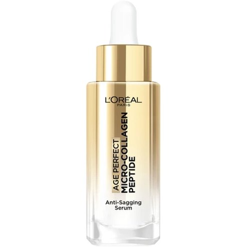 L\'Oreal Paris Age Perfect Micro-Collagen Anti-Sagging Firming Serum Стягащ серум за лице с пептиди микро-колаген & ниацинамид 30ml