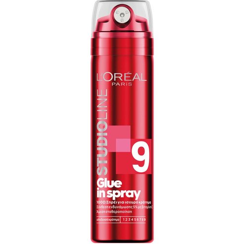 L\'Oreal Paris Glue In Spray Лак за коса със силна фиксация с незабавна фиксация и 5% витамин C 200ml