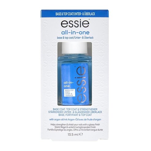 Essie Nail Care All-in-One Base & Top Coat Многократна основа и горно покритие, подобрено с арганово масло 13.5ml