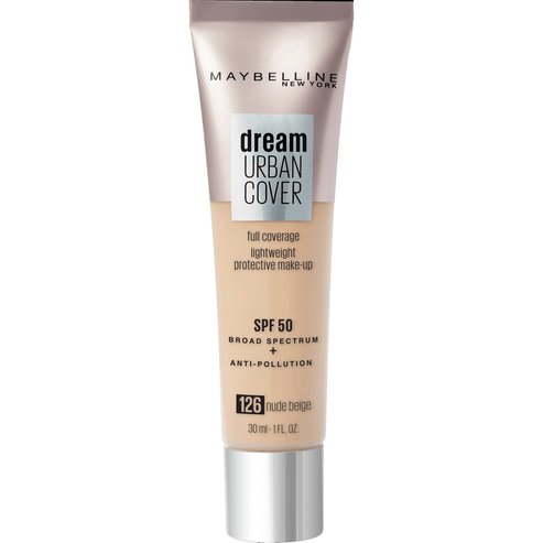Maybelline Dream Urban Cover Make-Up Spf50, 126 Nude Beige 30ml