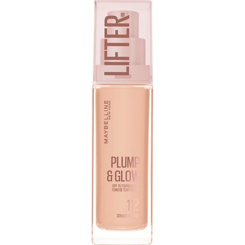 Maybelline Lifter Plump & Glow SPF15 Foundation 30ml - 112