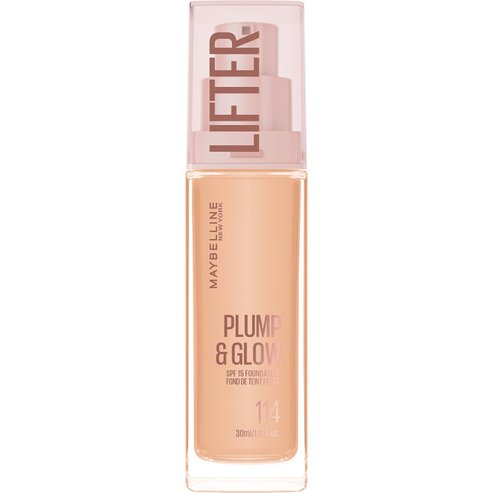 Maybelline Lifter Plump & Glow SPF15 Foundation 30ml - 114