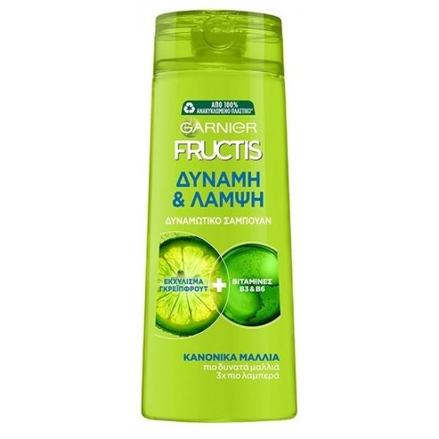 Garnier Fructis Укрепващ шампоан за здравина и блясък за нормална коса 690ml