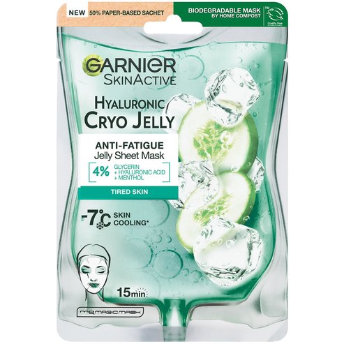 Garnier Skinactive Hyaluronic Cryo Anti-Fatigue Jelly Sheet Mask 27g